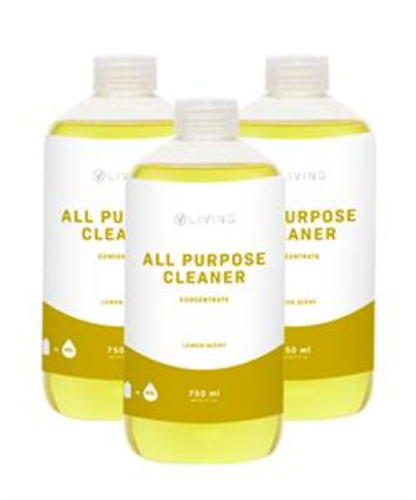 Allzweckreiniger | 3er Pack 3x 750ml | Universal-Vorrat 1 Drei Flaschen Allzweckreiniger 750ml von Vegas Cosmetics im praktischen Spar-Bundle