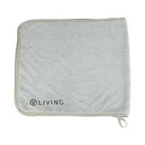 Blaues Trockentuch Coral Fleece 30x70 cm für die Autopflege und streifenfreies Trocknen