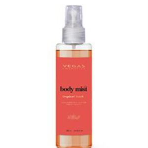 Body Mist Tropical Touch 150ml von Vegas Cosmetics – Erfrischendes Körperspray mit Thermalwasser, Grapefruit-Extrakt und Betain