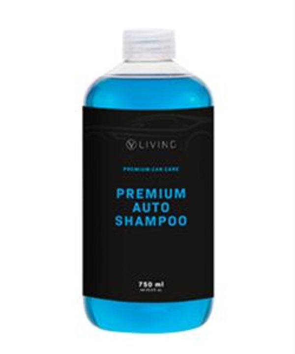 Shampoing auto premium 750 ml | Nettoyage doux et brillance 1 750ml Flasche Premium Auto-Shampoo Konzentrat von Vegas Cosmetics für die Handwäsche
