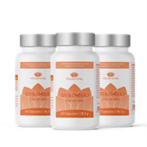Q10 & Omega 3 | 3er Pack 3x 38,3 gr - 60 Caps