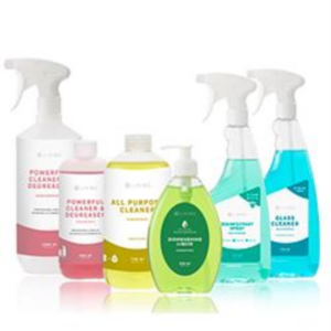 Home Care Pack von Vegas Cosmetics mit 5 verschiedenen Reinigungsprodukten für den Haushalt